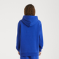 LOGO EMBROIDERY Relaxed Hoodie - Iconic Blue