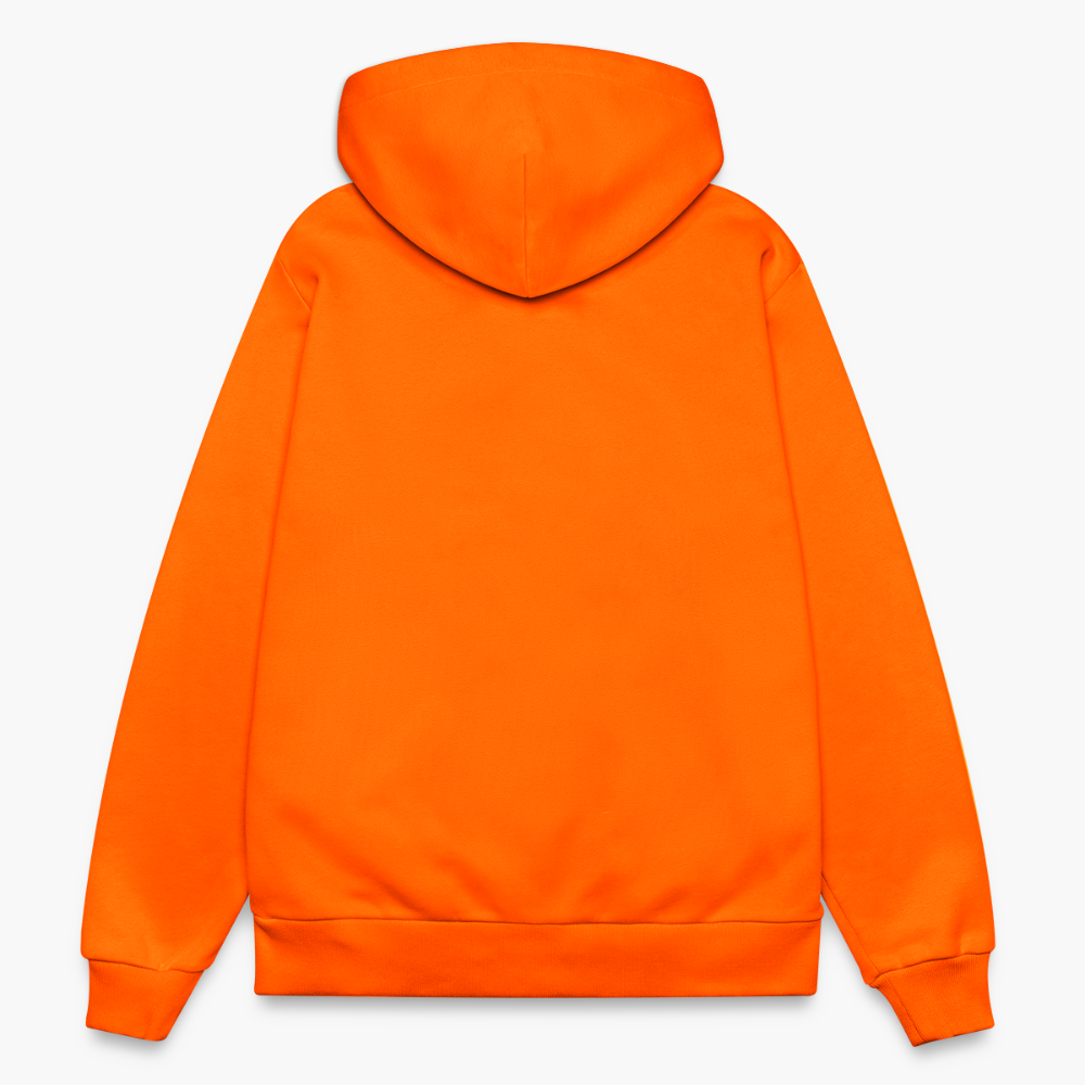 LOGO EMBROIDERY Relaxed Hoodie - SUNSET ORANGE