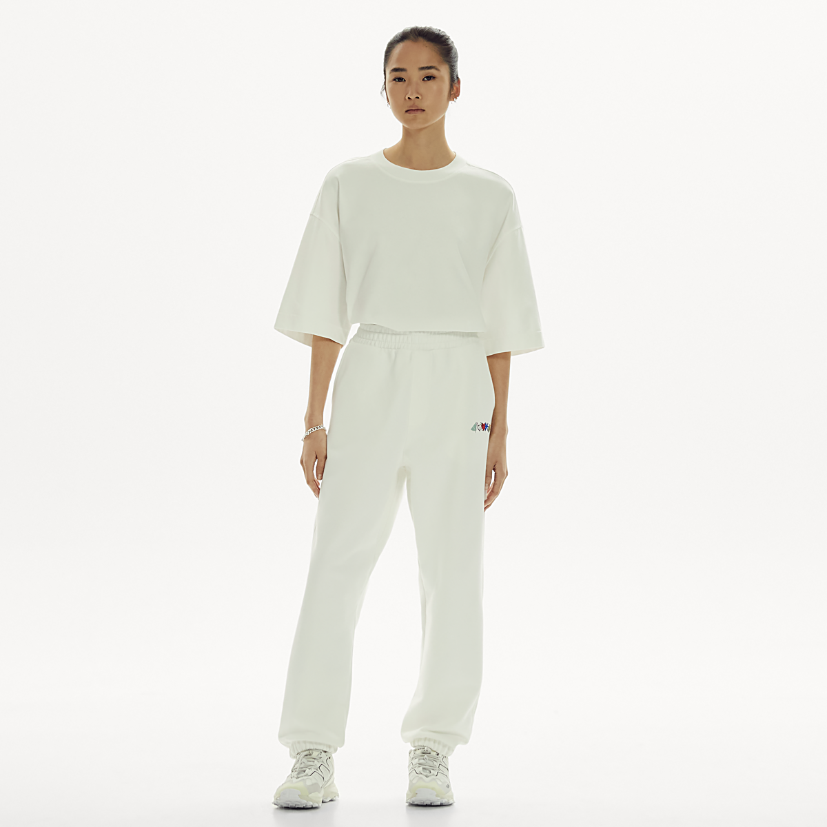 Iconic Sweatpants JEROEN 01 - OFF WHITE