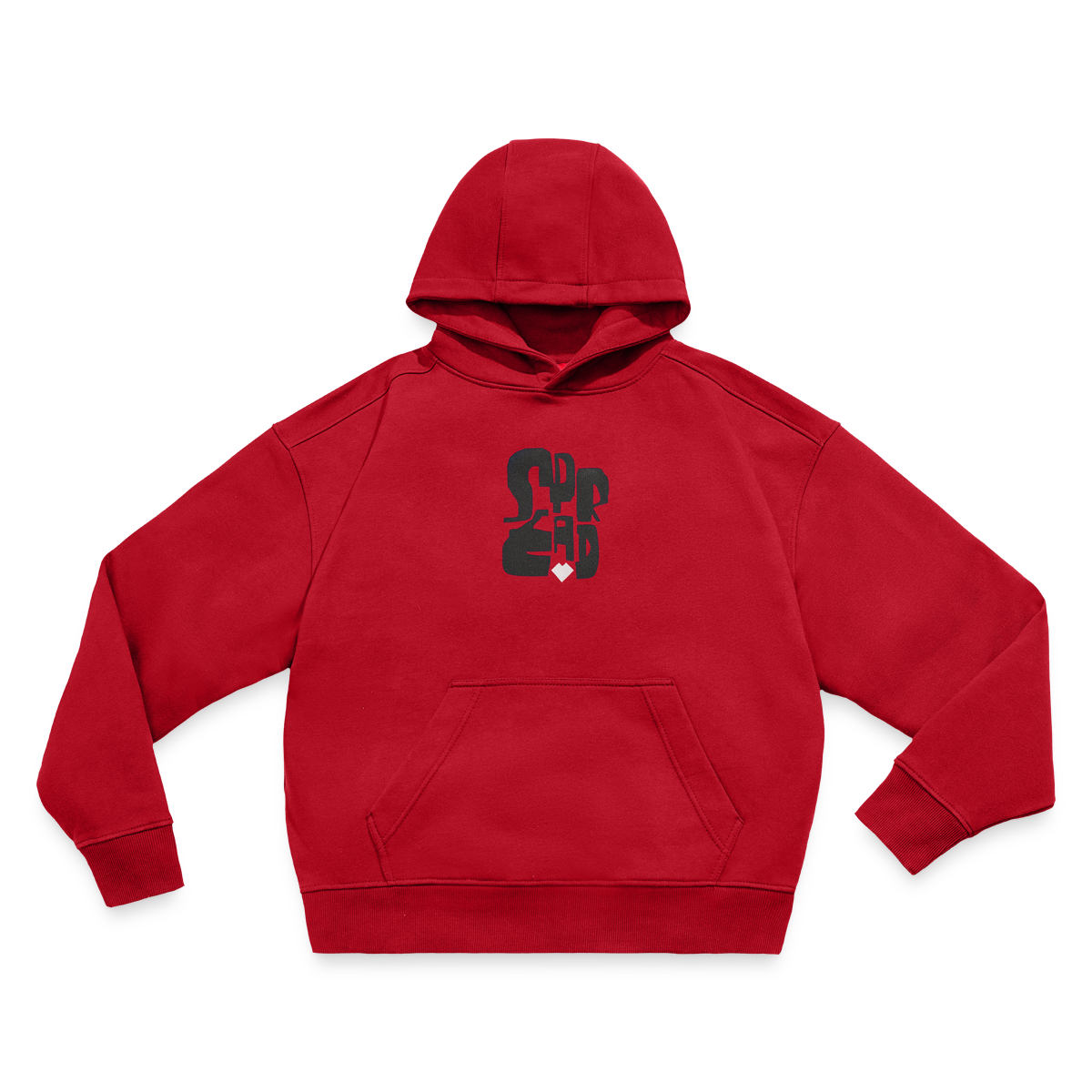 Iconic Hoodie JEROEN 03 - SPREAD RED