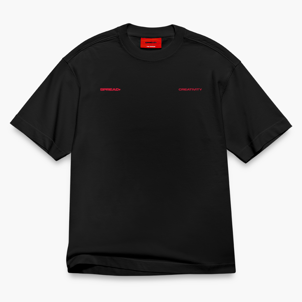 DIGITAL CREATIVITY T-Shirt - SOLID BLACK