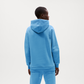LOGO PRINT Relaxed Hoodie -  Sol Blue