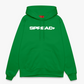 LOGO PRINT Relaxed Hoodie - City Green