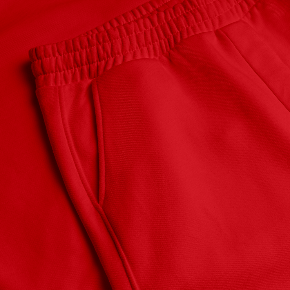 DIGITAL OPTIMISM Sweatpants - SPREAD RED