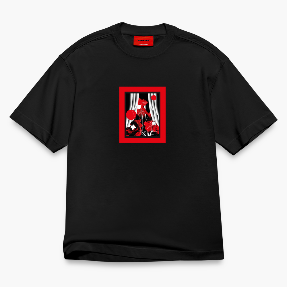 SPREAD x MAGO T-Shirt - SOLID BLACK