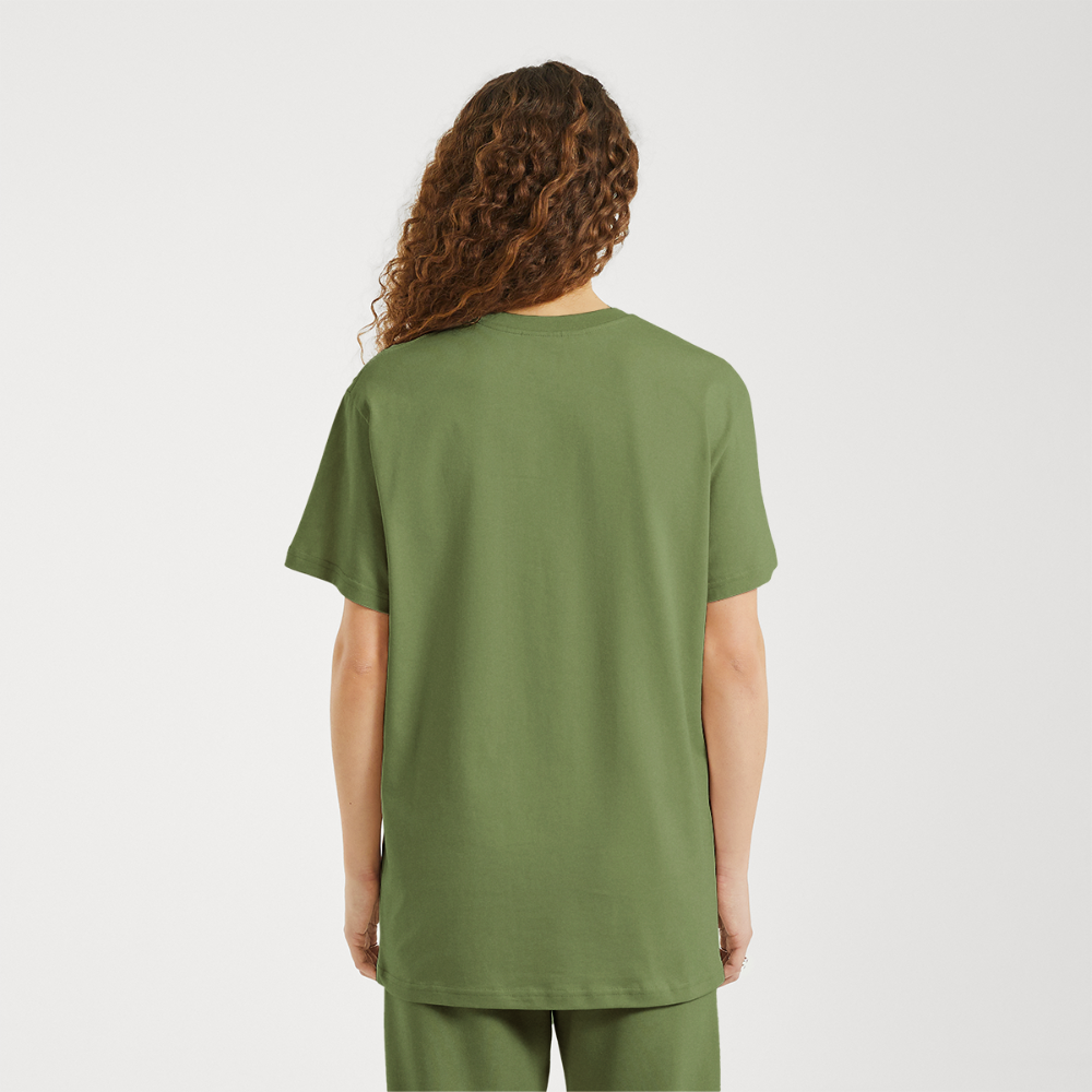 LOGO PRINT T-Shirt - MOSS GREEN