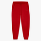 LOGO EMBROIDERY Sweatpants - SPREAD RED