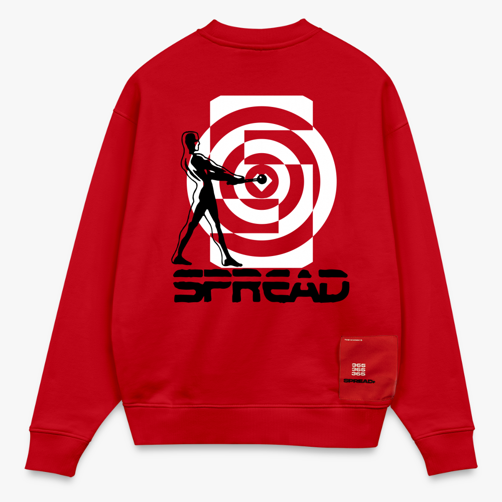 ODYSSEE Crew Neck - SPREAD RED
