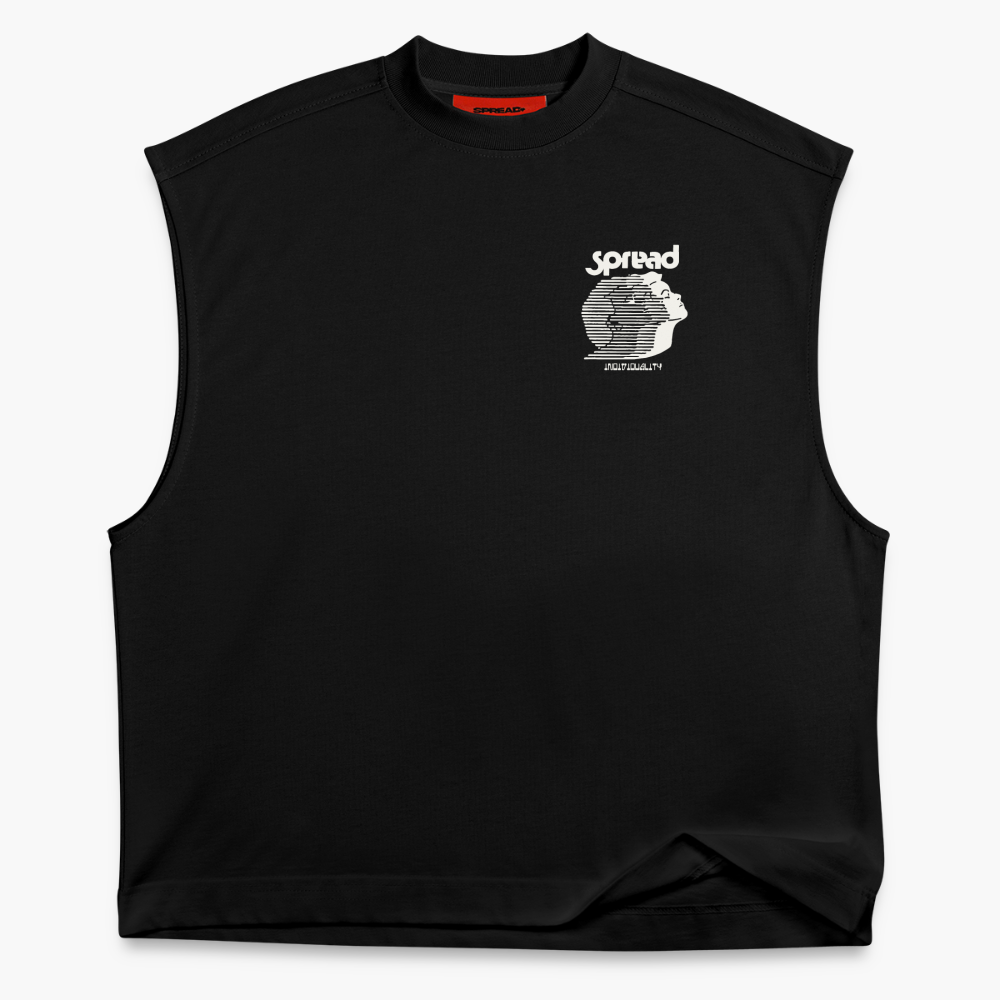 TRANSITION Tank Top - SOLID BLACK