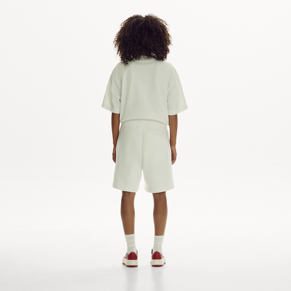 ODYSSEE PATCH Shorts - OFF WHITE