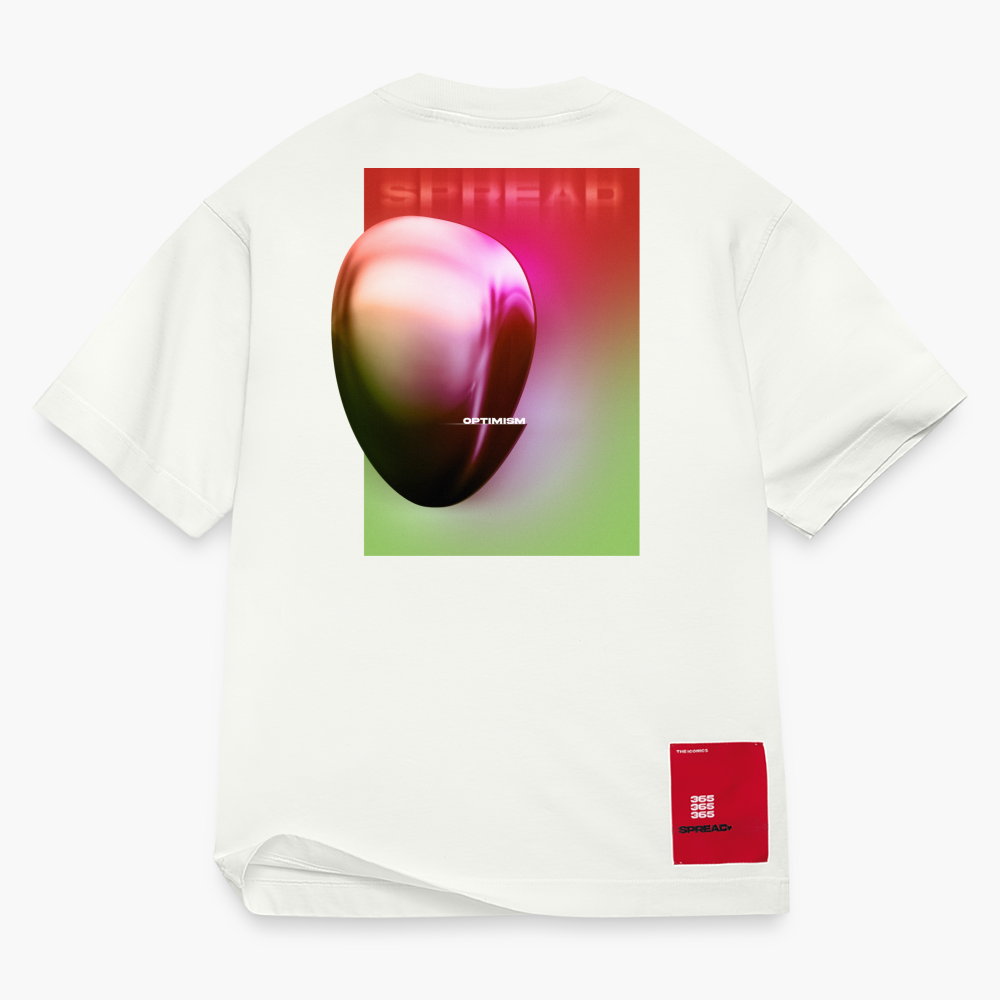 DIGITAL OPTIMISM T-Shirt - OFF WHITE